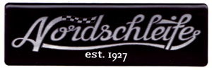 Nordschleife domed sticker